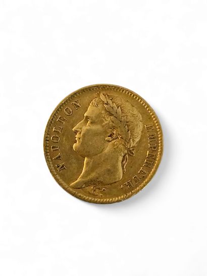 PIECE 40 francs Napoléon or 1811/A
Weight...
