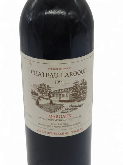 MARGAUX
Château Laroque 
Bottle of red wine
Year...