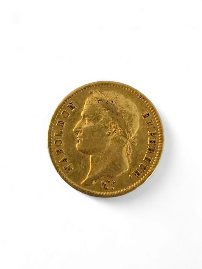 PIECE 40 francs Napoléon or 1812/A
Weight...