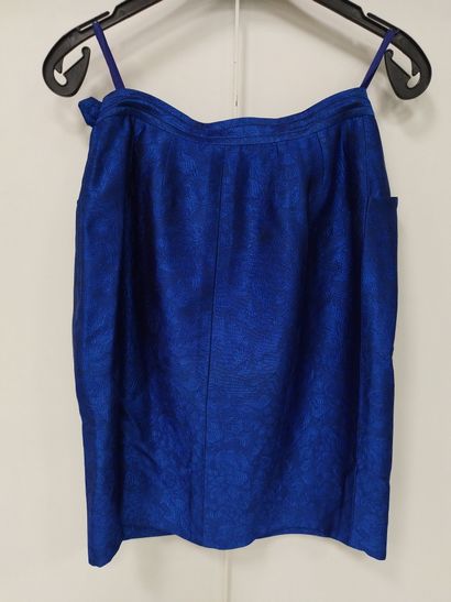 YVES SAINT LAURENT
Blue three-piece suit
Dress,...