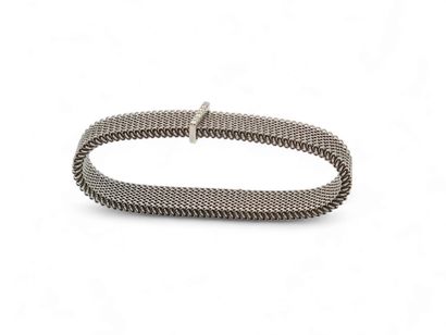 MAUBOUSSIN 
Bracelet en or 585° avec barette...