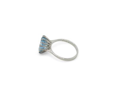 French WORK Xxeme siecle
White gold ring...