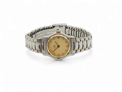 EBEL 
Wristwatch in 750° yellow gold and...