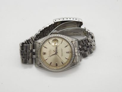 ROLEX Datejust Wide boy 
Wristwatch, round...