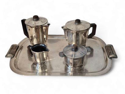 ERCUIS
Art Deco silver-plated tea and coffee...