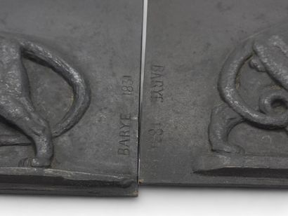 ANTOINE LOUIS BARRY (1796-1875)
Set of two...