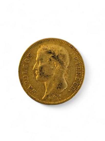 PIECE 40 francs Napoléon or 1811/A
Weight...