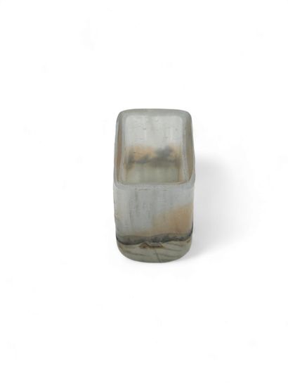 DAUM Nancy 
Miniature vase with baluster...