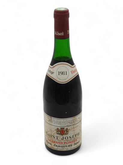 SAINT JOSEPH
Le Grand Pompée 
Bottle of red...