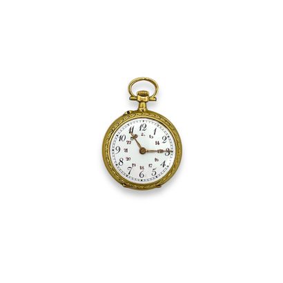 FRENCH WORK late 19th century 
Yellow gold...