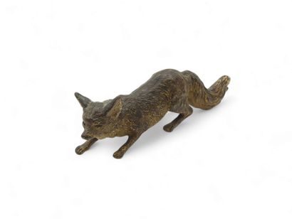 VIENNA
Set of three bronze subjects representing...