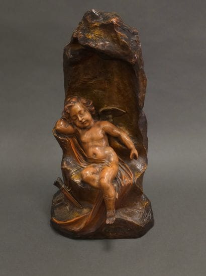 Aristide DE RANIERI
Cupidon endormi
Sculpture...