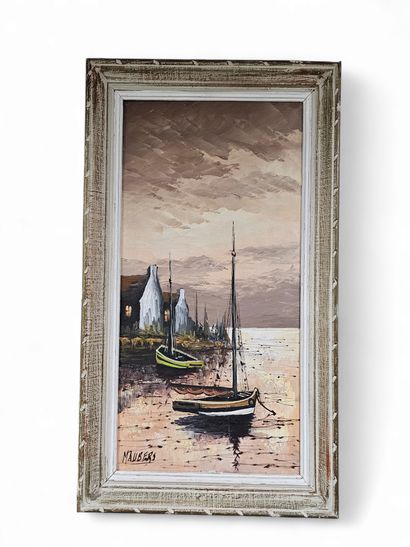Maubers Xxeme siecles
Bateaux au mouillage...