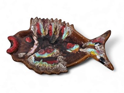 VALLAURIS
Plat à poisson