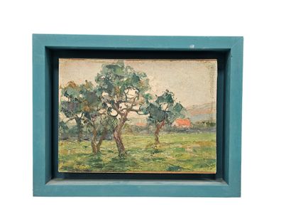 JACOBS Dieudonné (1887-)
Maison à la campagne
Huile...