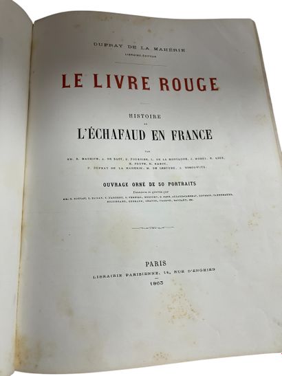 Dupray de la Maherie 1863
