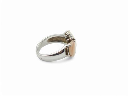 TED LAPIDUS
Bague en argent 925° ornée de...