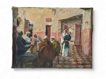 ALBERT CHARLES DEQUENE (1897-1973)
