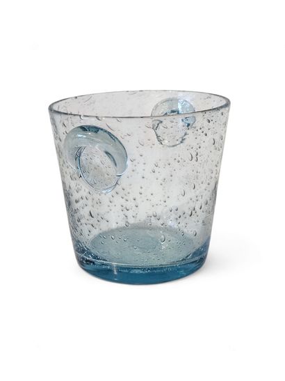 BIOT Dans le goût
Seau à glace en verre bullé...
