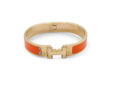 HERMES Paris
Bracelet Clic H fin en émail...