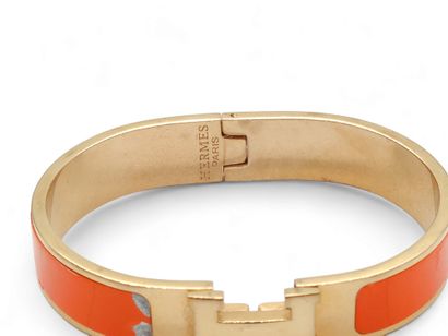 HERMES Paris
Bracelet Clic H fin en émail...