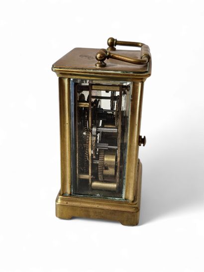 TRAVAIL FRANCAIS XIXème siècle 
Pendule d'officier...