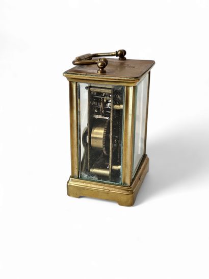 TRAVAIL FRANCAIS XIXème siècle 
Pendule d'officier...