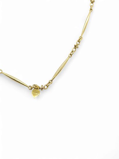 CHAINE de suspension en or jaune 750° 
Poids...