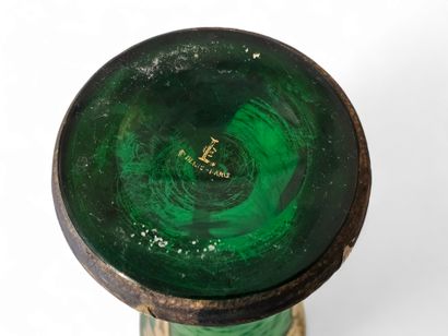 LEGRAS CIE 
Verrerie Saint Denis France (1890-1895)
Vase...