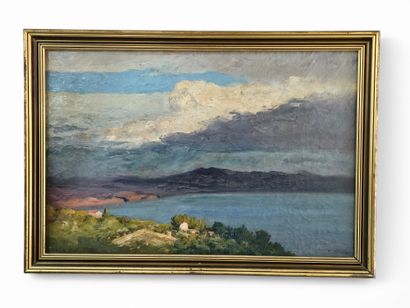 François ALAUX (1878-1952)
Vue du golfe de...