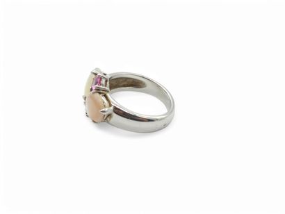TED LAPIDUS
Bague en argent 925° ornée de...