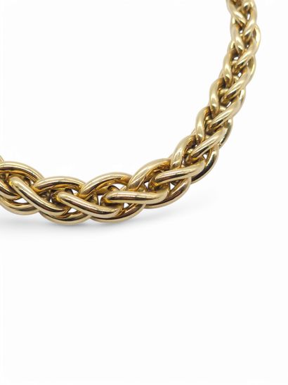 CHAINE maille palmier en or jaune 750°
Un...