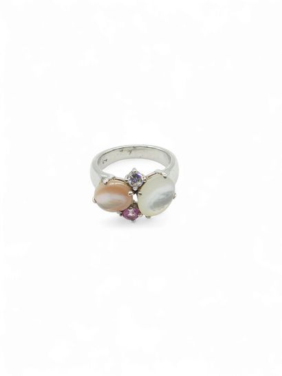 TED LAPIDUS
Bague en argent 925° ornée de...