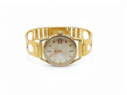 LIP
Montre bracelet de dame doré, cadran...