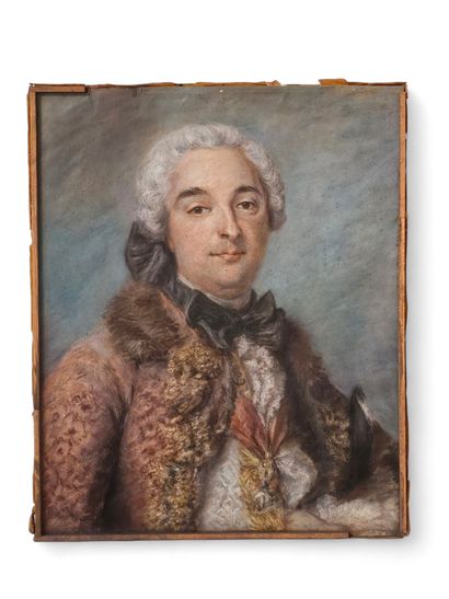 PORTRAIT D HONORE-ARMAND ,DUC DE VILLARS...