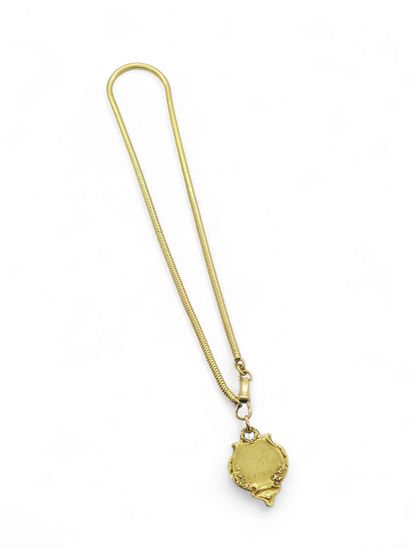 GILETIERE en or jaune 750° maille serpent
On...