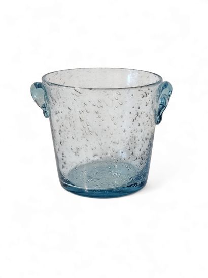 BIOT Dans le goût
Seau à glace en verre bullé...