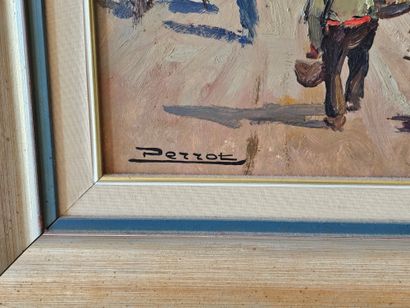 Henri PERROT (1896-1976)
Huile sur toile...
