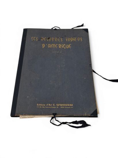 LES PEINTRES INDIENS D'AMERIQUE 
Editions...