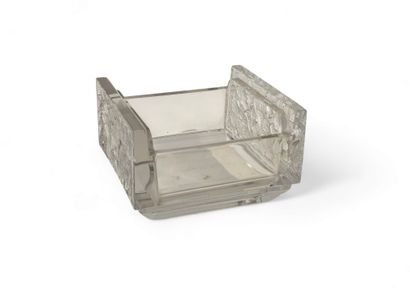 LALIQUE France
Vide poche en cristal moulé...
