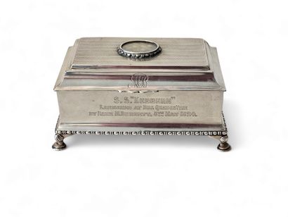 WALTER HALL SHEFFIELD
Coffret anglais rectangulaire...