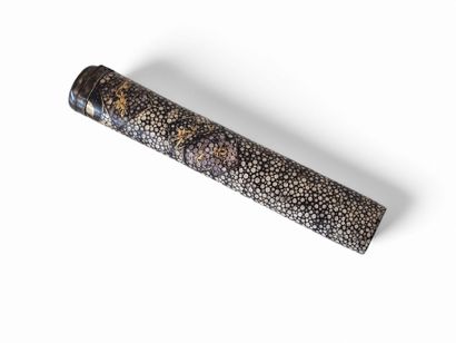 JAPON, époque Meiji (1868-1912)
Étui cylindrique...
