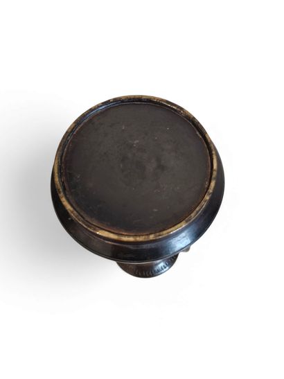 CHINA 19th century
Pair of flat-bottomed...