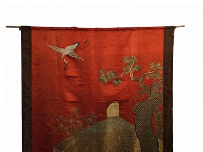 CHINA - Late 19th century
Vertical orange...