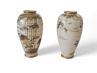 JAPON, Fours de Satsuma - Epoque MEIJI (1868...