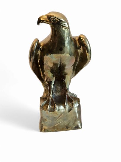 TRAVAIL XXI ème siècle
Grand aigle en laiton...