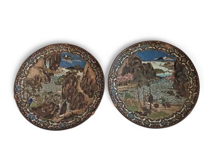 JAPON - Epoque MEIJI (1868 - 1912)
Paire...