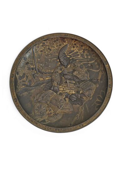 JAPAN Meiji Xxth century
Bronze vase and...