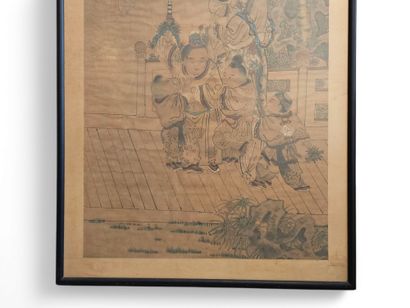 CHEN HONGSHOU (1598-1652), d'après
