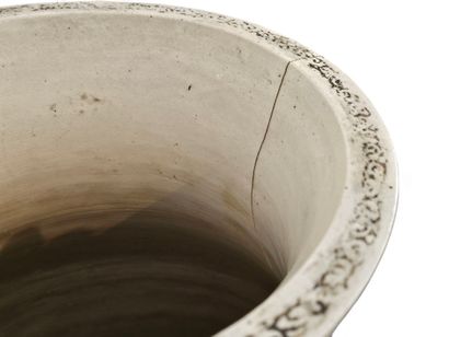 JAPON début XXème siècle, 
Grand vase en...